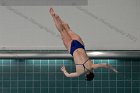 Diving vs Babson  Wheaton College Diving vs Babson College. - Photo By: KEITH NORDSTROM : Wheaton, Diving